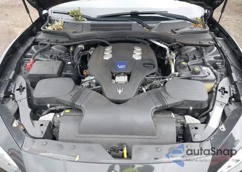 2017 Maserati Ghibli S из США, поврежденный, VIN ZAM57RSS2H1225297